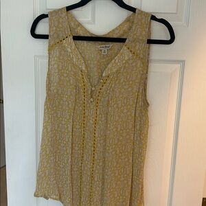 Lucky brand paisley tank top